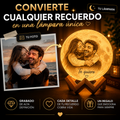 Lámpara Luna 3D Personalizada